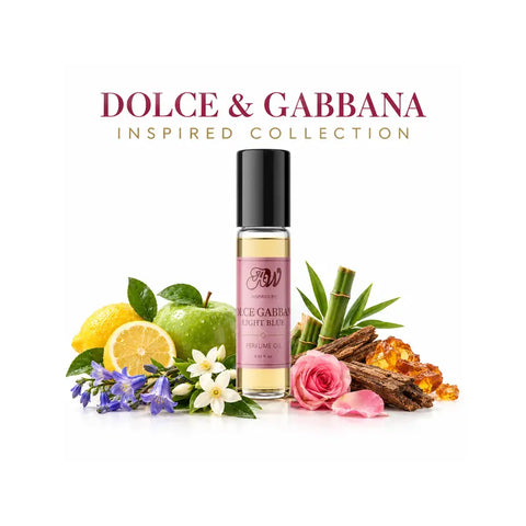 Dolce & Gabbana Inspired Perfume Oils