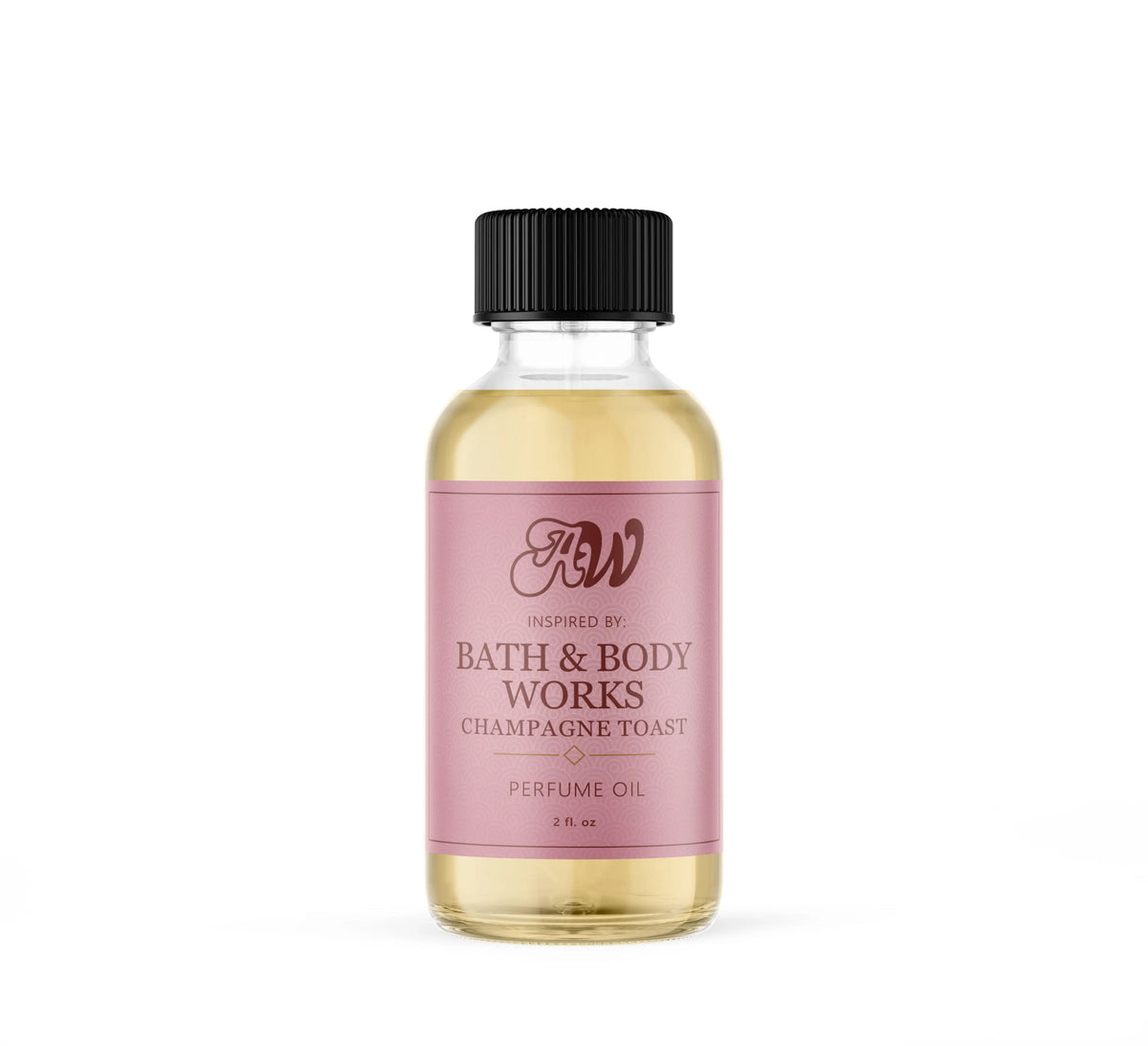 2 fl oz Champagne Toast perfume oil bottle