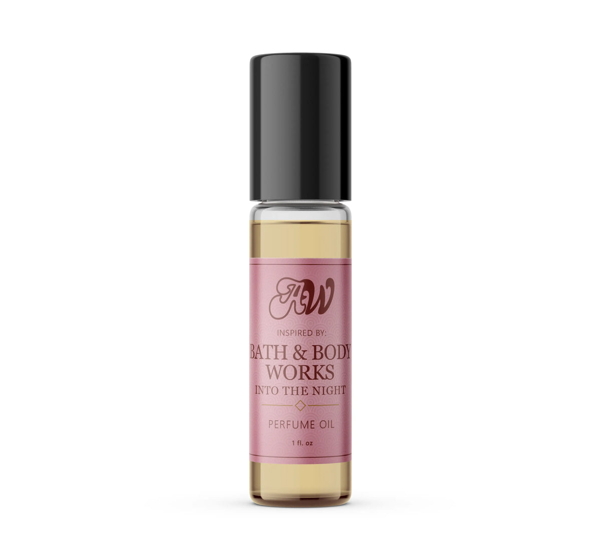 0.33 fl oz Into The Night perfume oil roll-on bottle
