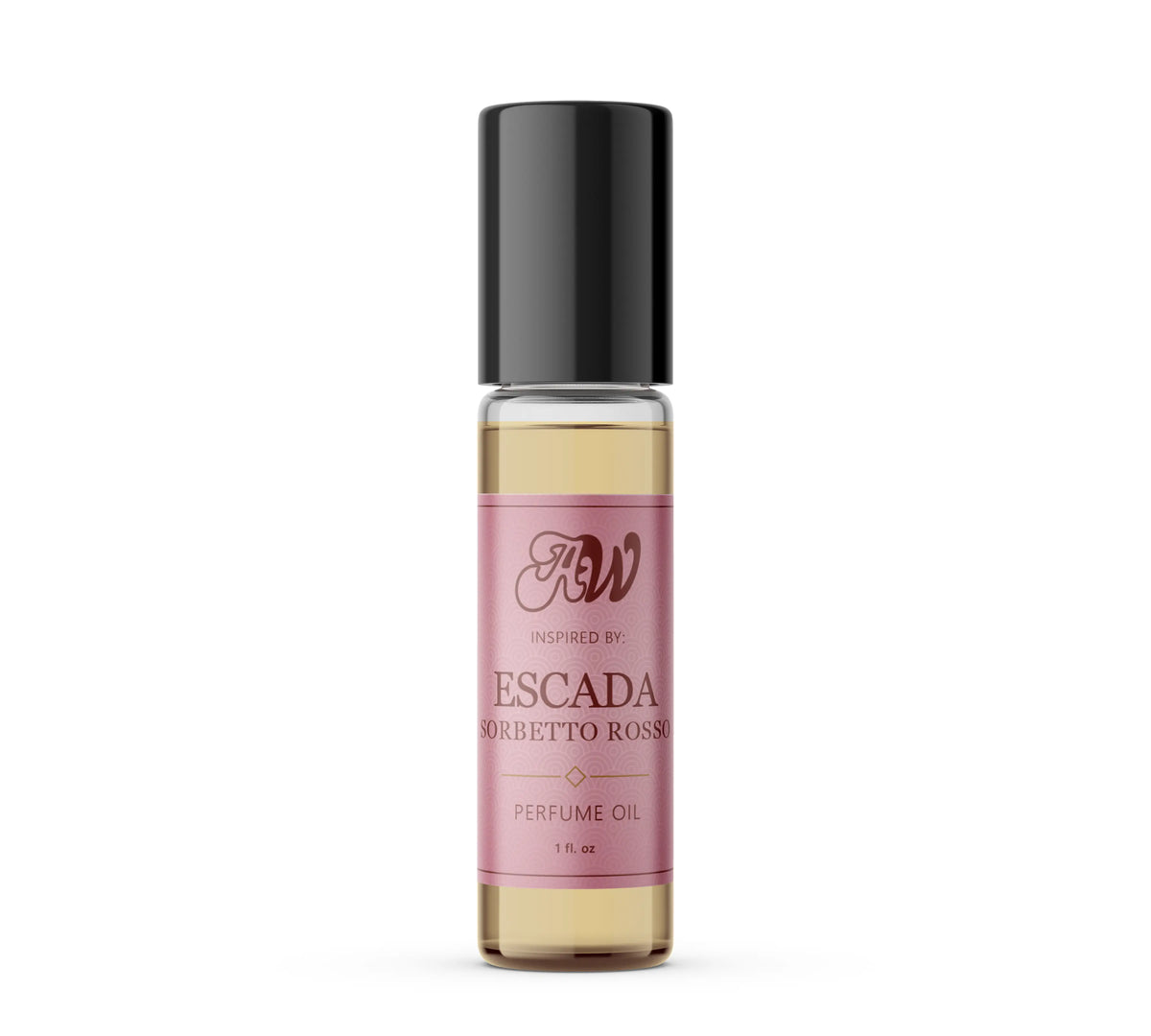 Ancient Wellness women’s alcohol-free perfume oil inspired by Escada: Sorbetto Rosso in a 1 fl. oz. bottle