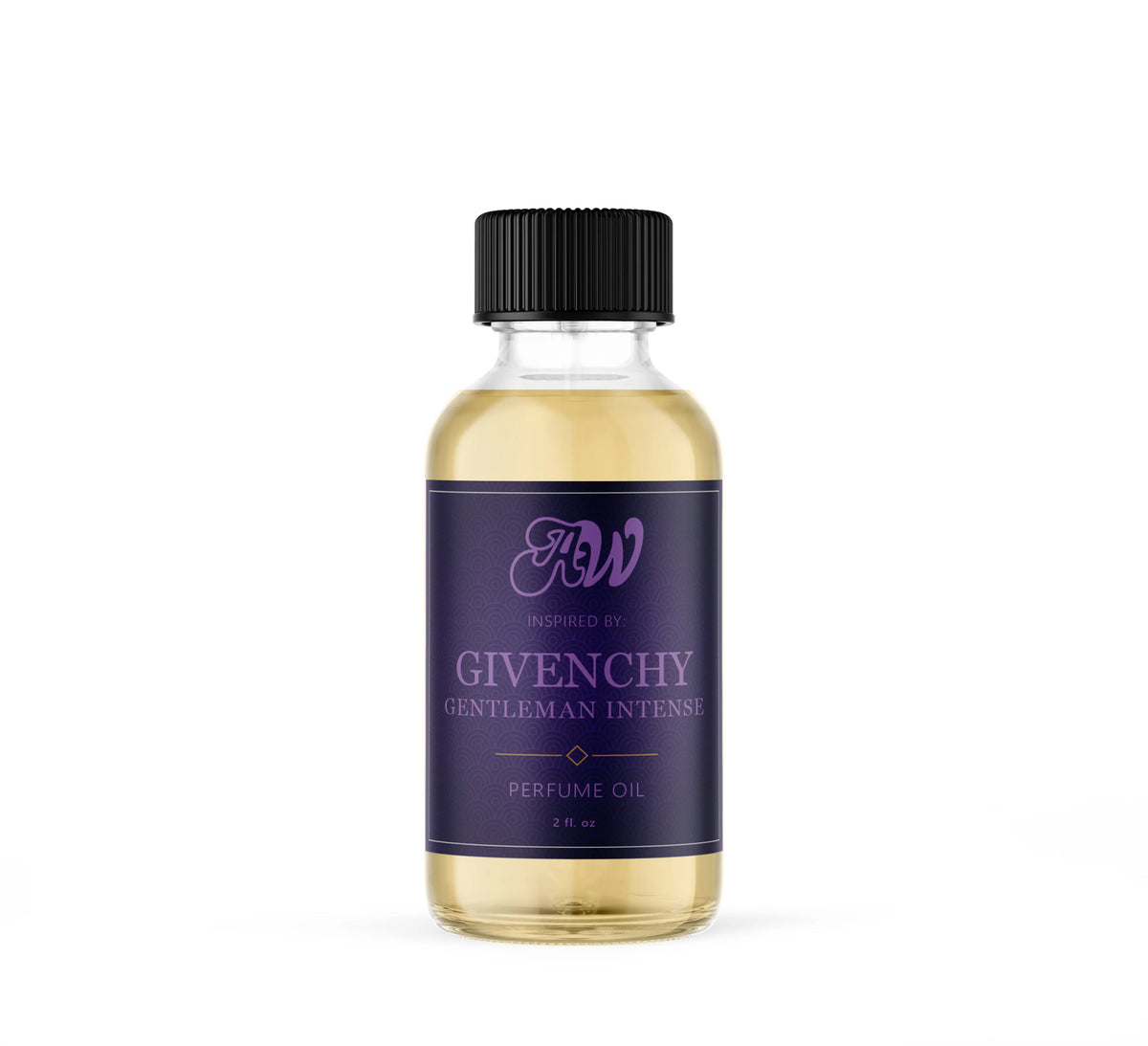 Ancient Wellness men’s alcohol-free perfume oil inspired by Givenchy: Gentleman Intense in a 2 fl. oz. bottle