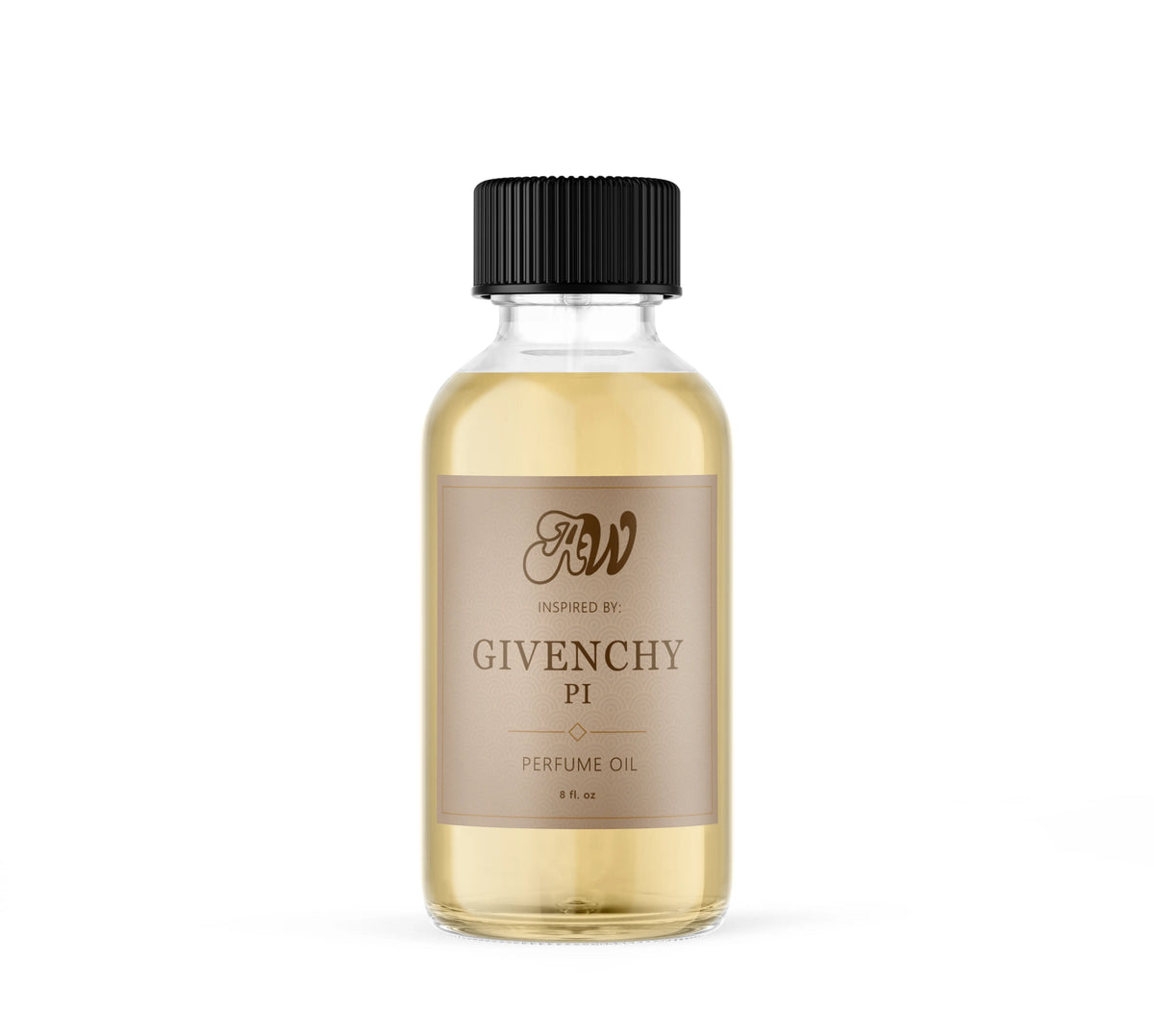 Ancient Wellness unisex alcohol-free perfume oil inspired by Givenchy: Pi in a 8 fl. oz. bottle