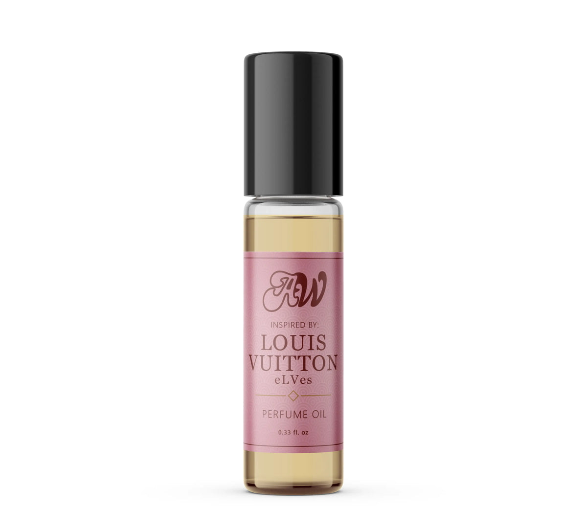 Ancient Wellness women’s alcohol-free perfume oil inspired by Louis Vuitton - eLVes in a 0.33 fl. oz. bottle