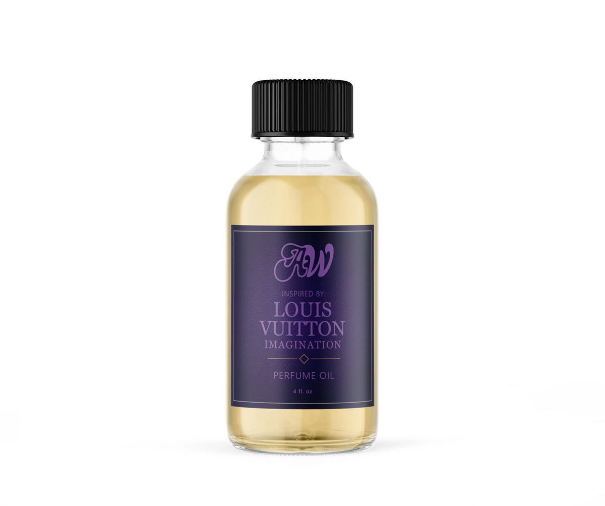 4 fl oz Imagination perfume oil bottle