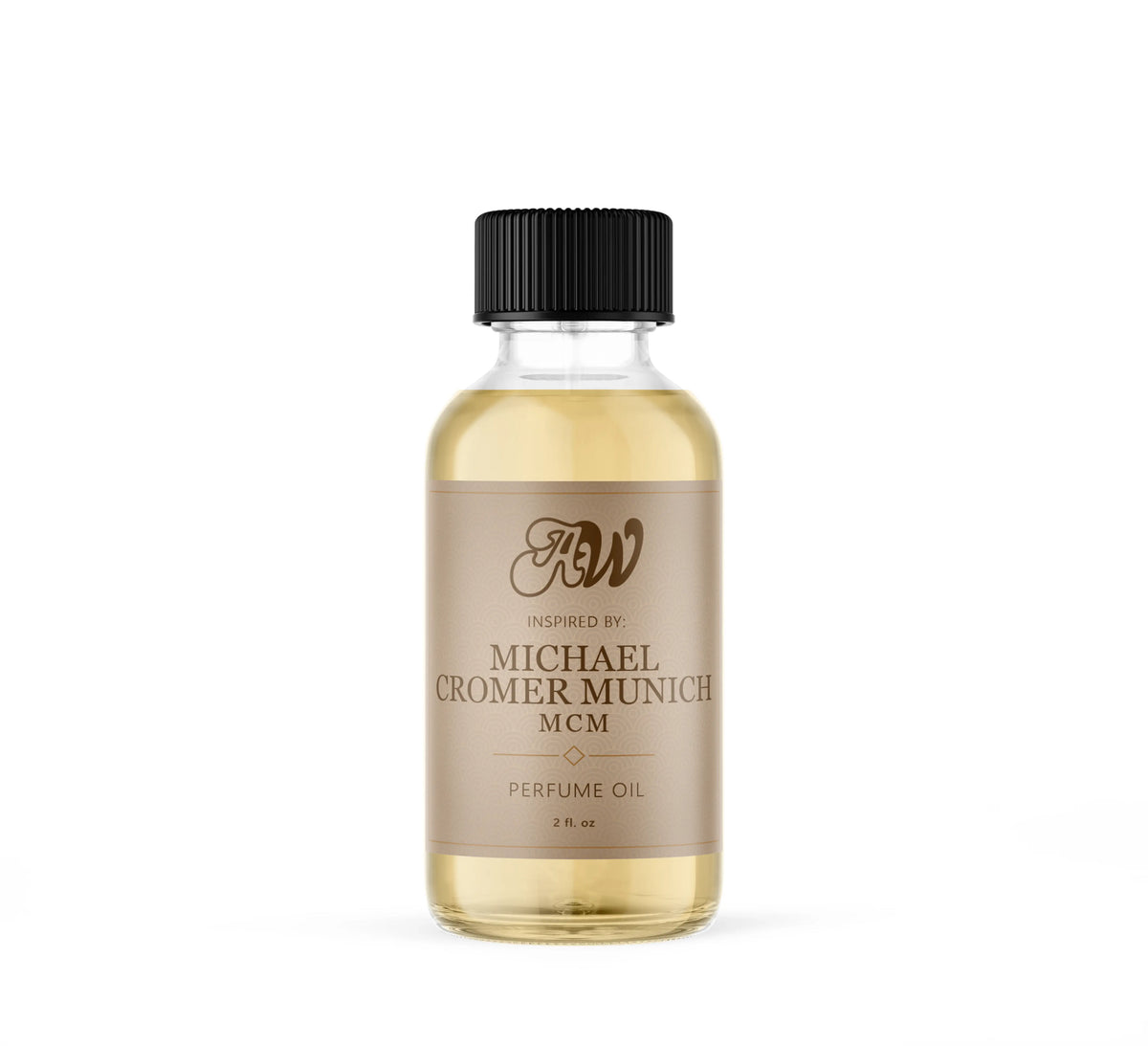 2 fl oz MCM perfume oil bottle