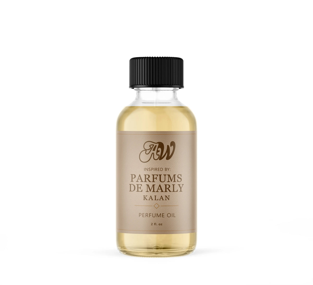 Ancient Wellness unisex alcohol-free perfume oil inspired by Parfums De Marly: Kalan in a 2 fl. oz. bottle