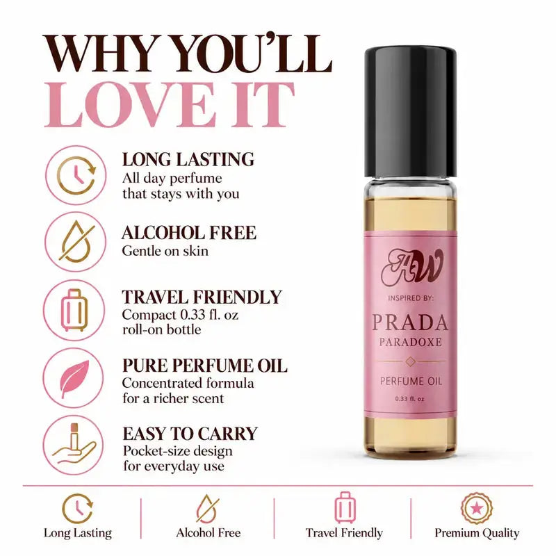Paradoxe perfume oil benefits - alcohol-free concentrated fragrance
