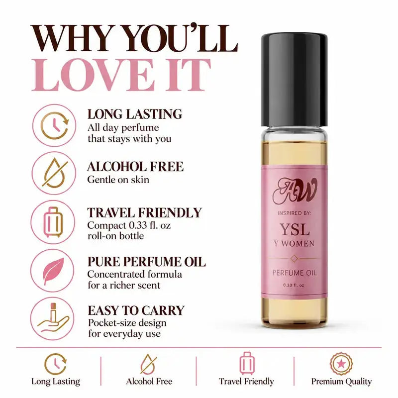 Y perfume oil benefits - alcohol-free concentrated fragrance