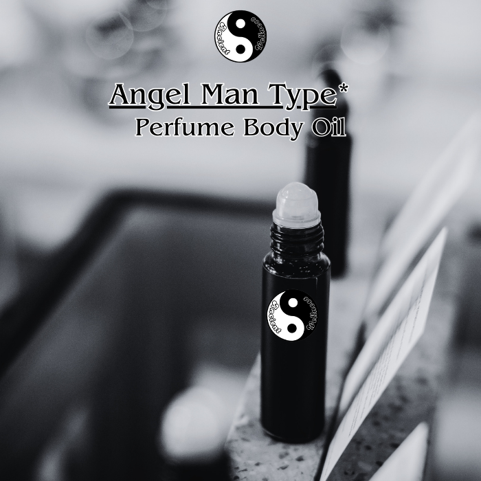 Angel Man Type Perfume Body Oil - Pure and Uncut Fragrance with Roll-On Applicator by Ancient Wellness, Made in the USA