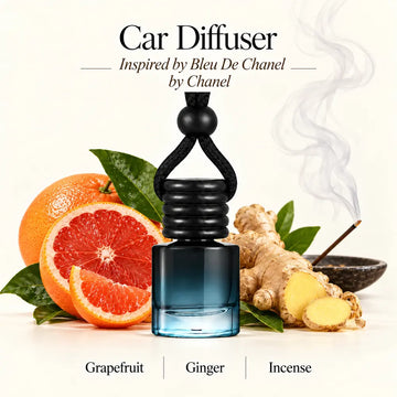 Bleu De Chanel inspired by Chanel car diffuser with grapefruit, ginger and incense