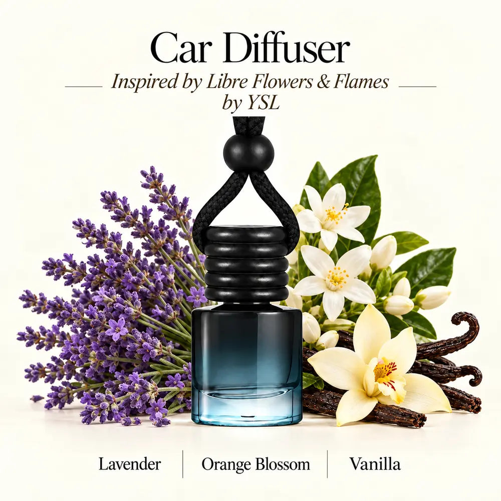 Libre Flowers & Flames Inspired by YSL Car Diffuser