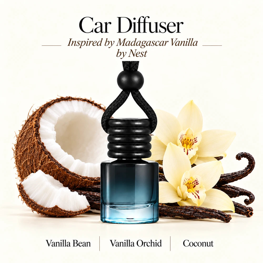 Madagascar Vanilla Inspired by Nest Car Diffuser